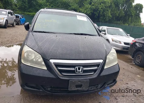 2007 Honda Odyssey Ex-L z USA, uszkodzony, nr VIN 5FNRL38747B066452